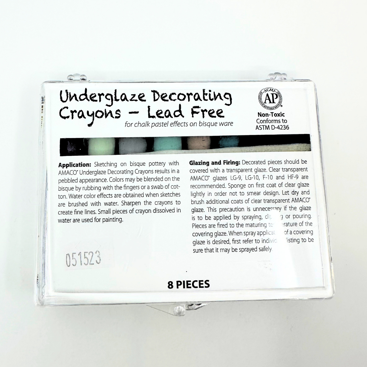 Amaco Underglaze Crayon Set #209