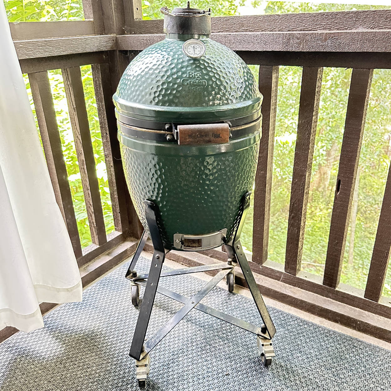 Big Green Egg 13 in. Small Charcoal Kamado Grill PLUS a BUNCH of Essential Accessories