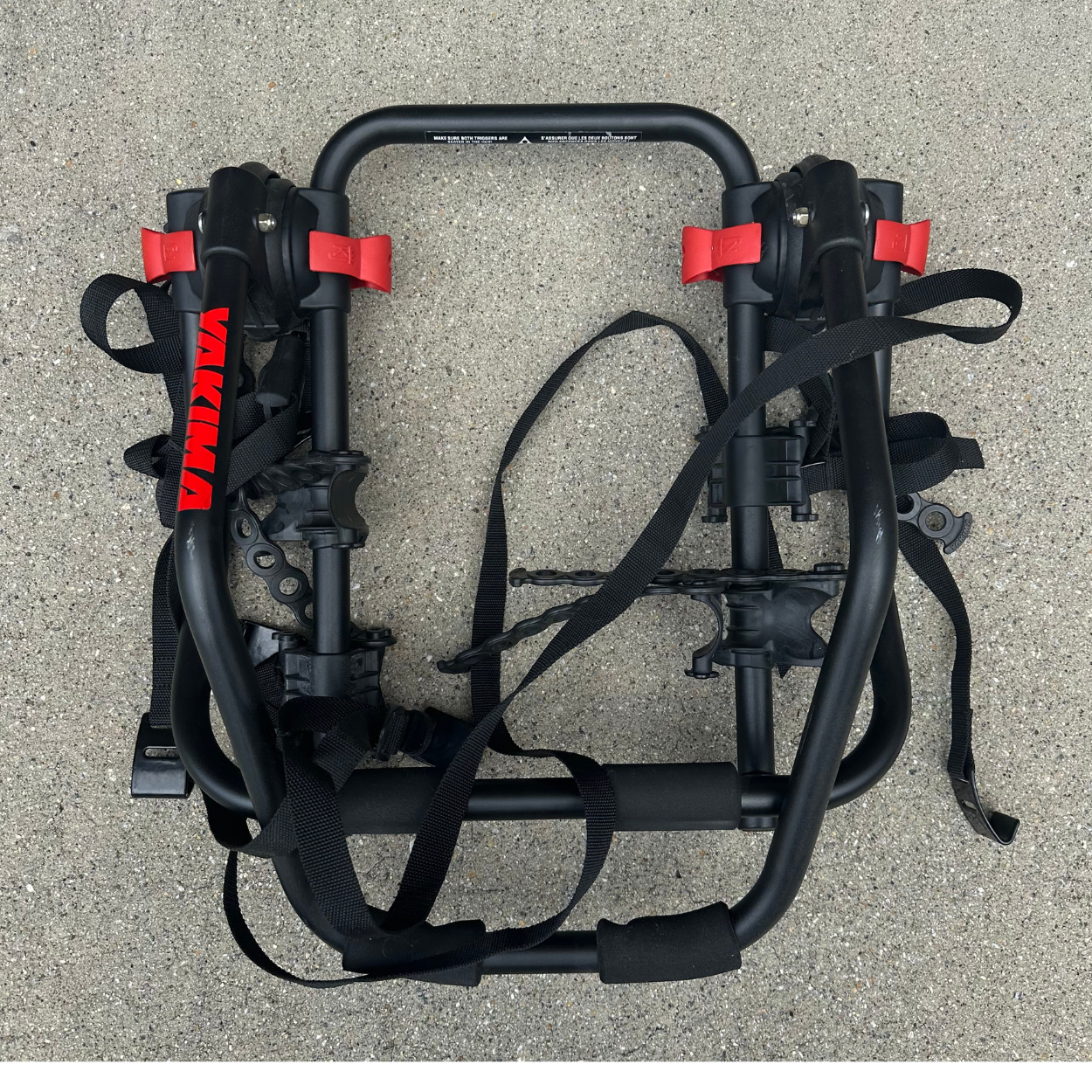 Yakima Hangout 2 Bike Rack + Yakima Tube Top Frame Adapter