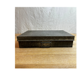 Restoration Hardware Industrial Metal Office Storage Document Box - Large