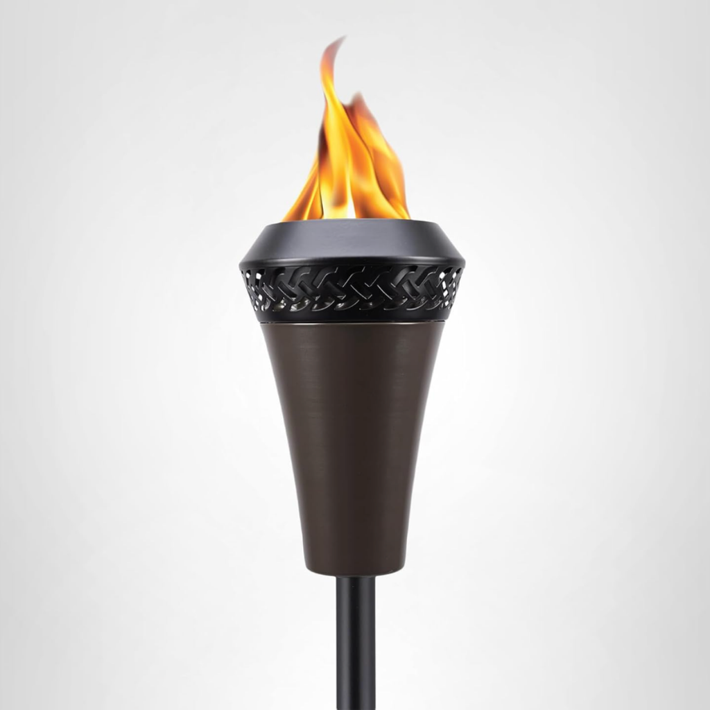 TIKI Island King 65" Metal Outdoor Torch