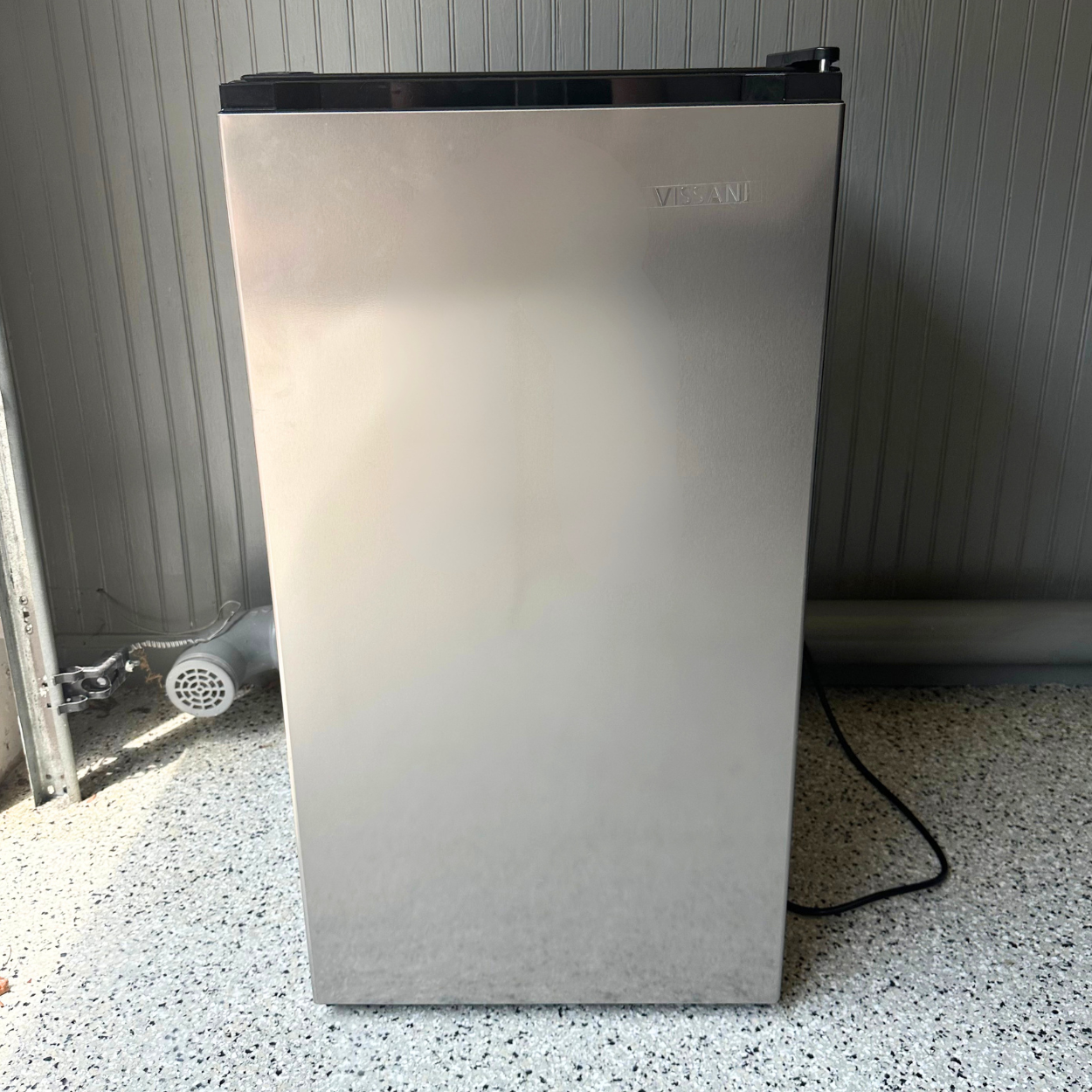 Vissani 3.2 cu. ft. Mini Refrigerator in Stainless Steel