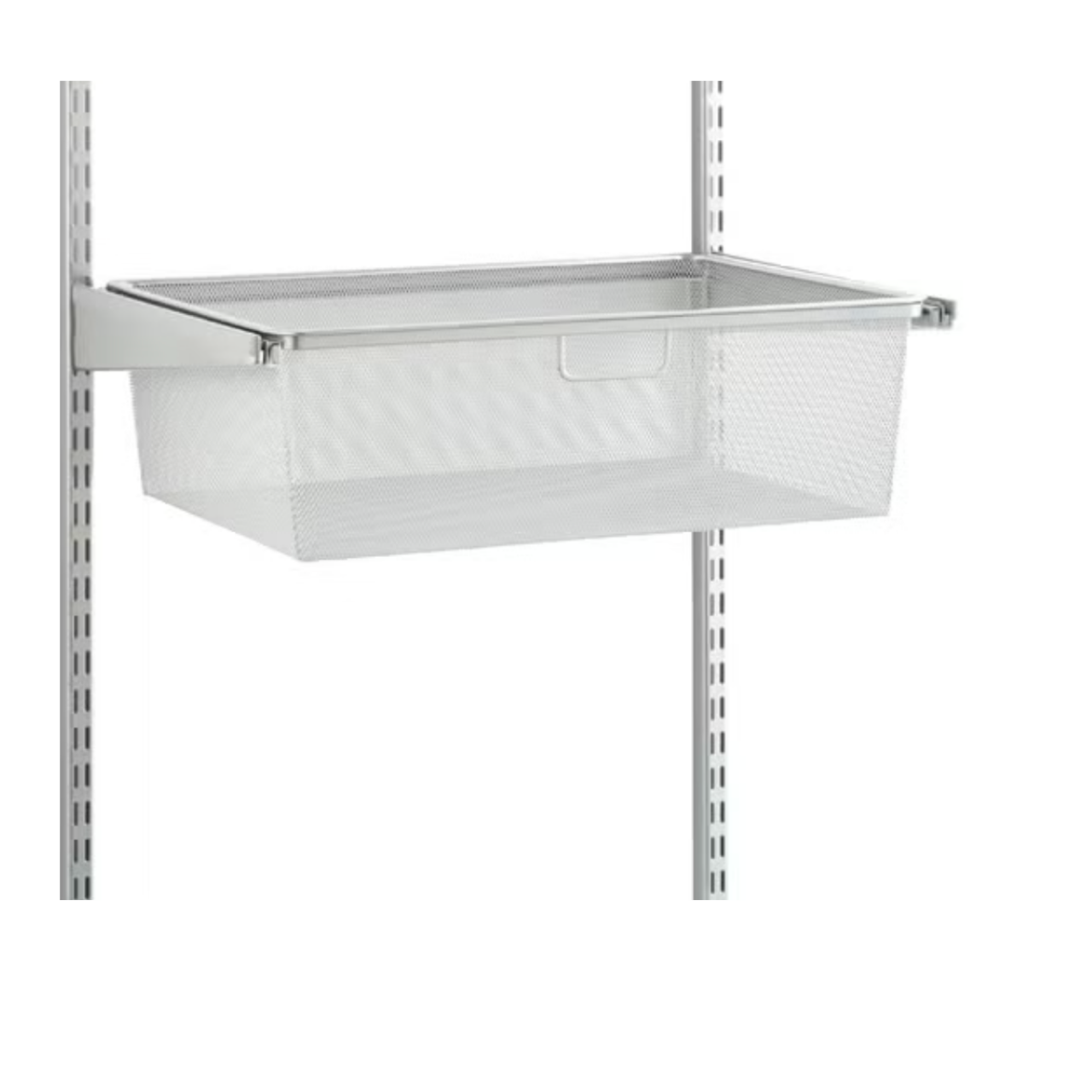 Container Store Elfa 24" 2-Runner Mesh Hanging Drawer WITH Drawer Frame