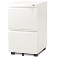 DEVAISE 2 Drawer Mobile File Cabinet with Lock