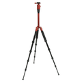 Sirui T-005X 54.5 Aluminum Alloy Tripod with C-10X Ball Head & Case (Red)
