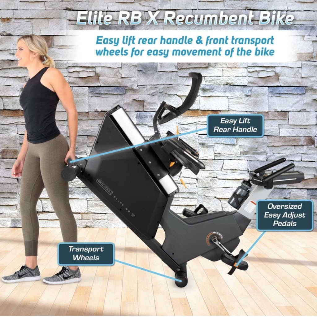 3G Cardio Elite RB X Recumbent Exercise Bike