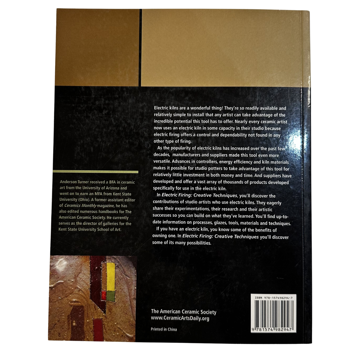 Electric Firing: Creative Techniques by Edited by Anderson Turner (Editor)