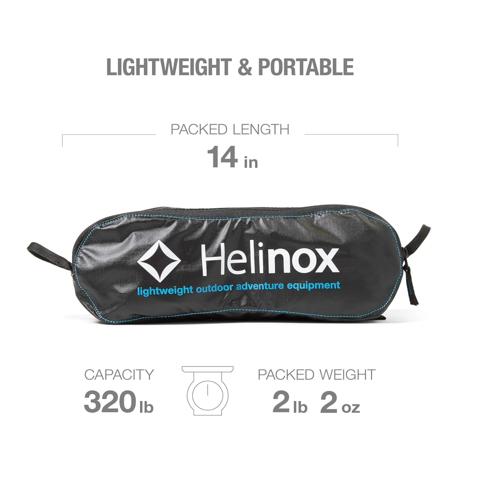 Helinox Chair One Lightweight Camping Chair with Ground Sheet
