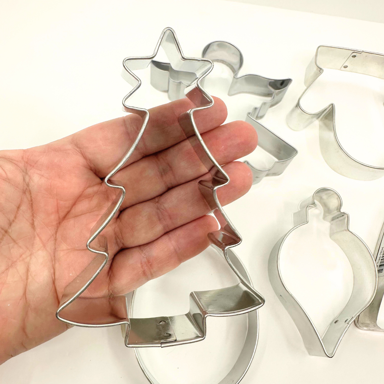 Set of 8 Large Holiday Cookie Cutters