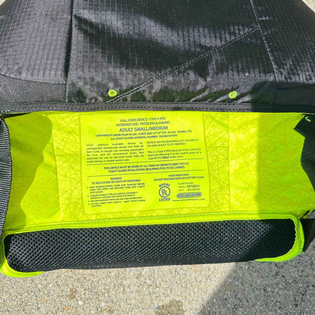 Astral YTV Life Jacket PFD