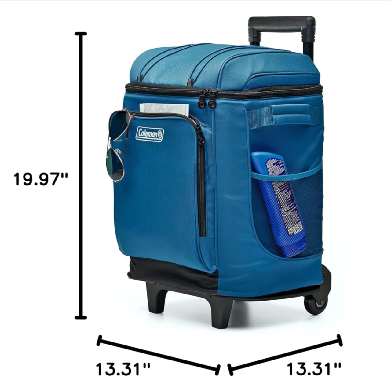 Coleman Chiller Series Insulated Portable Wheeled Soft Cooler