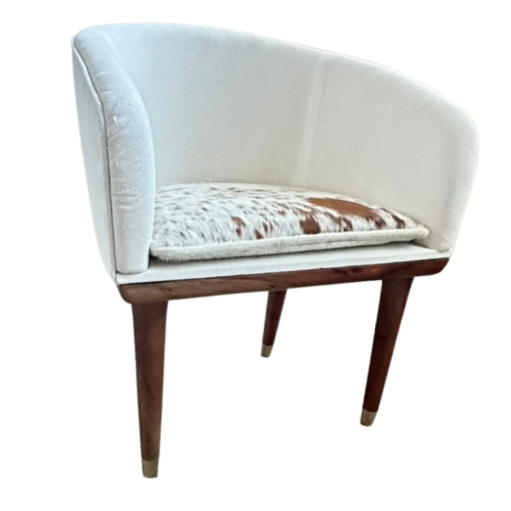 CB2 Viceroy Chair Hide iii