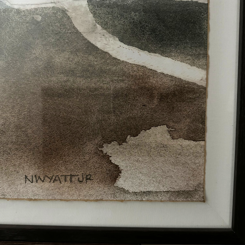 Crate & Barrel "Riverside Print" by artist Norman Wyatt Jr