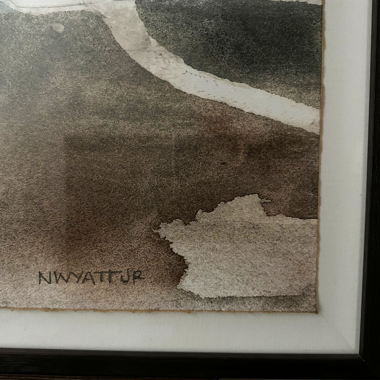 Crate & Barrel "Riverside Print" by artist Norman Wyatt Jr