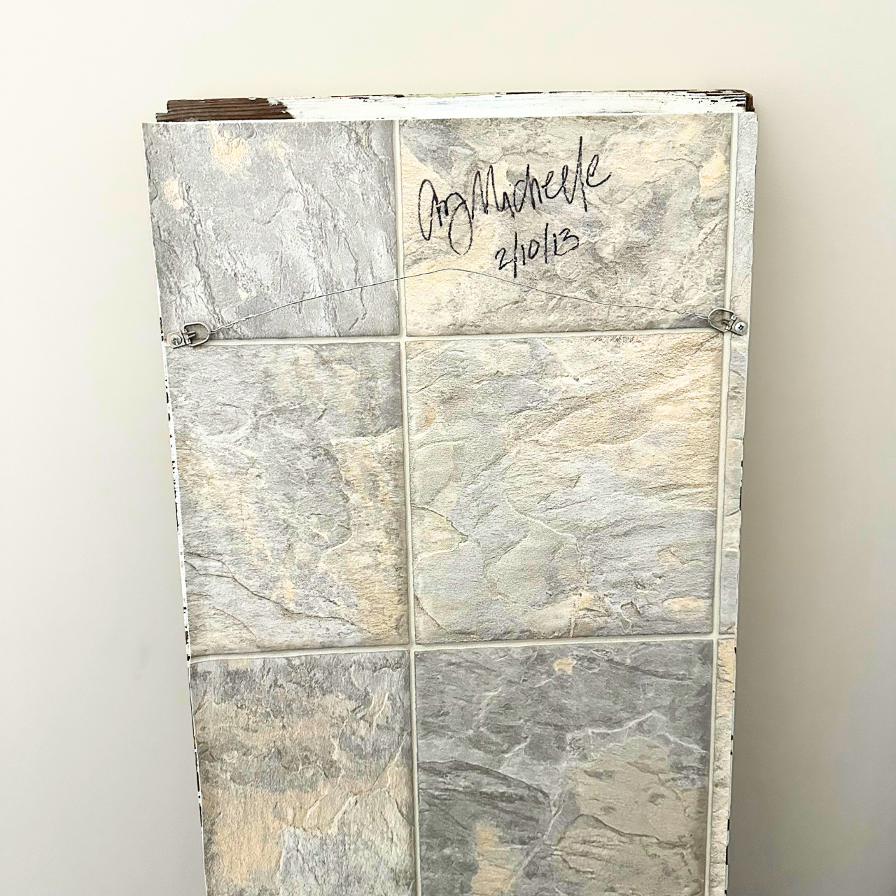 Framed Original Mixed Media Folk Art "You are Unrepeatable" by Amy Michelle