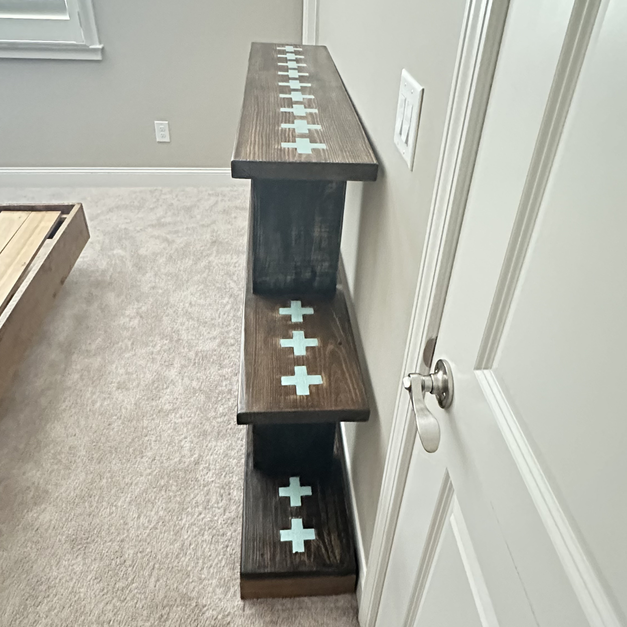 Rustic Artisan Handcrafted Bookcase