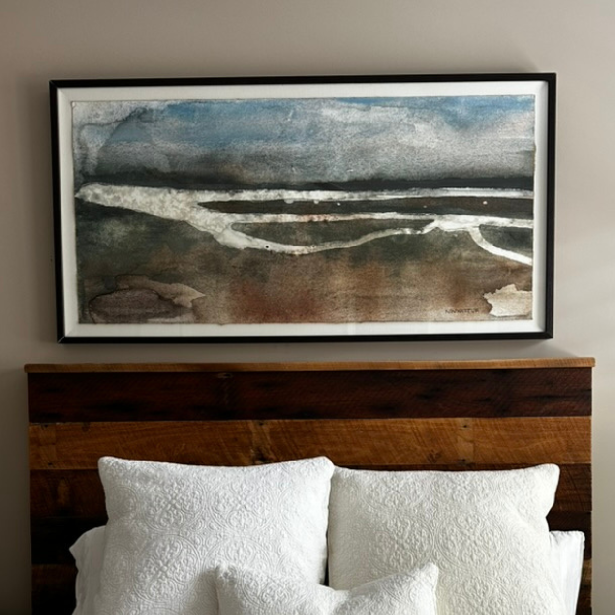 Crate & Barrel "Riverside Print" by artist Norman Wyatt Jr