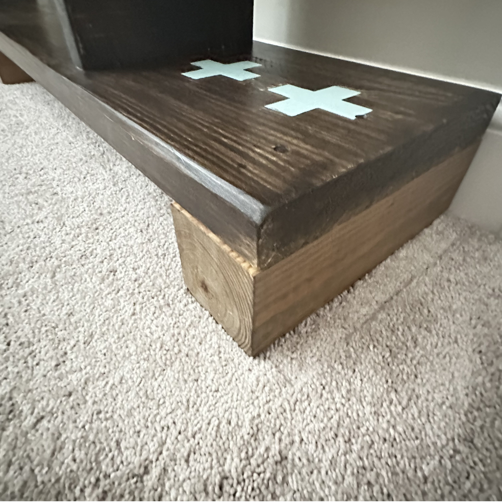 Rustic Artisan Handcrafted Bookcase