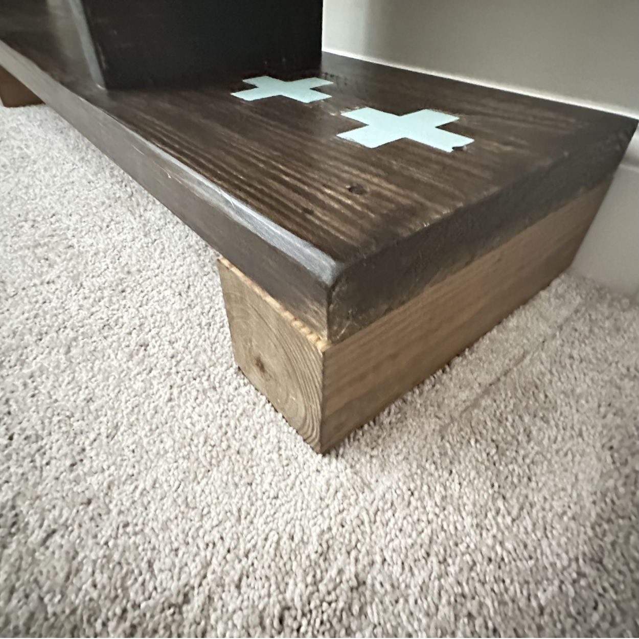 Rustic Artisan Handcrafted Bookcase