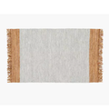 CB2 Leather Dressage Natural Rug 6 x 9