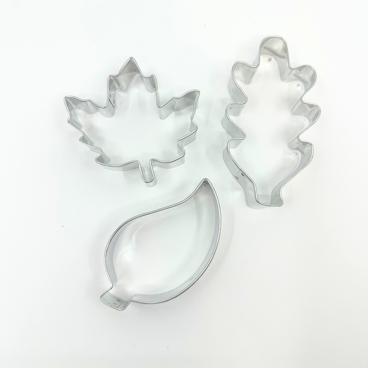 Set of 3 Fall Leaf Cookie Cutters