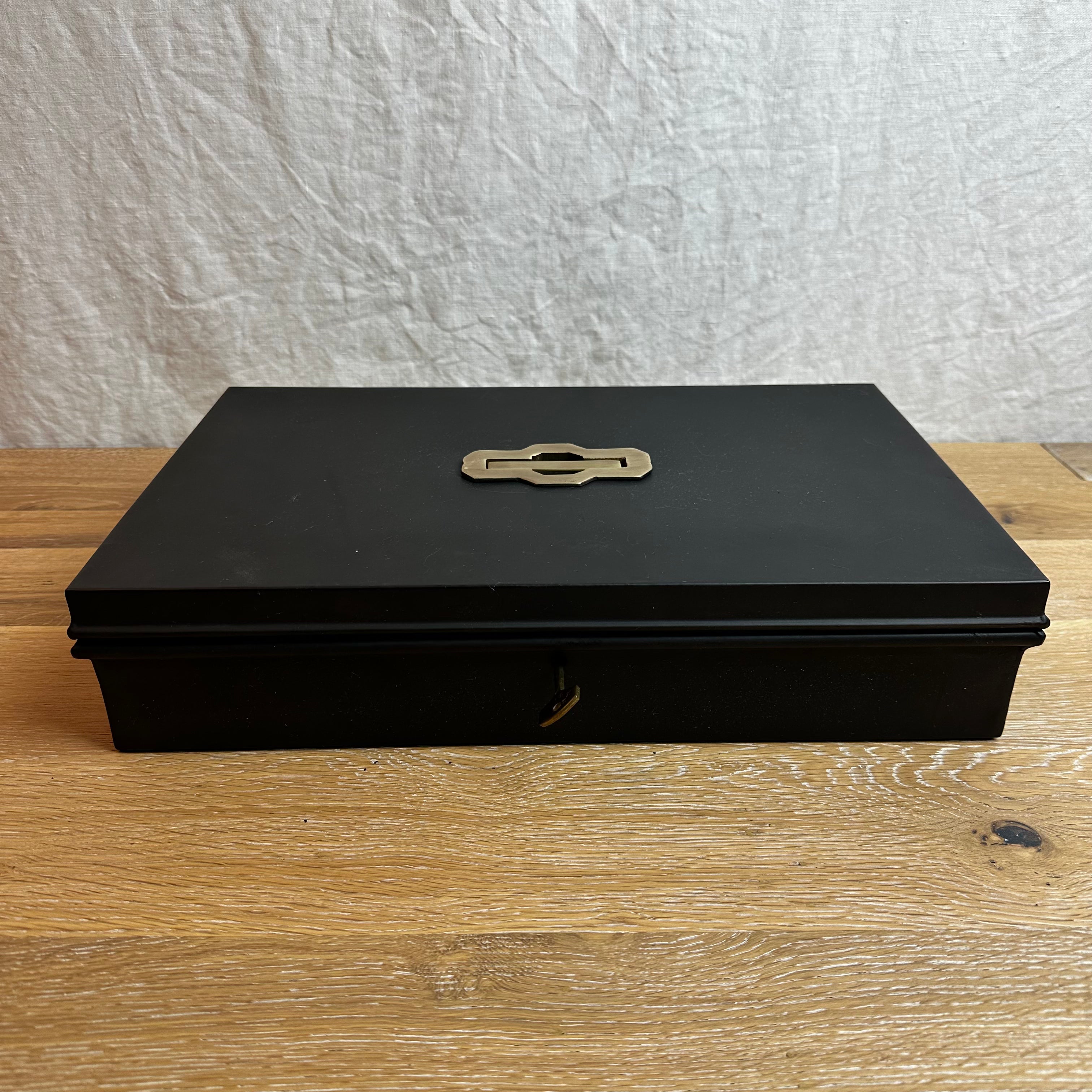 Restoration Hardware 19th Century Deed Box - Large