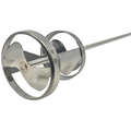 Jiffy Mixer CO. ES 3/8 Shaft 2-5 Gallon Stainless Steel Mixing Blade