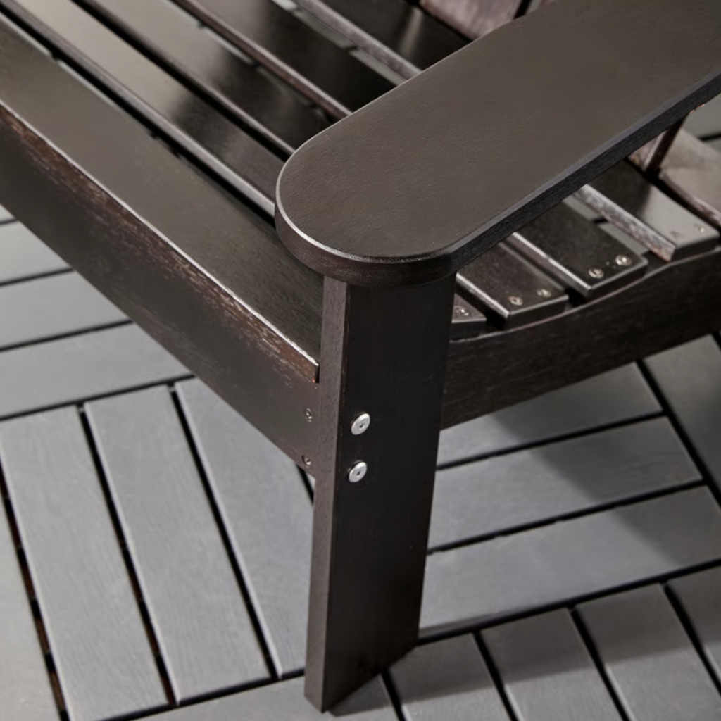 Ikea KLÖVEN Deck chairs, outdoor, dark-brown