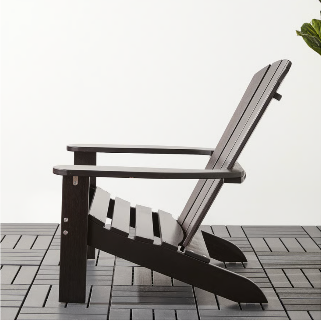 Ikea KLÖVEN Deck chairs, outdoor, dark-brown