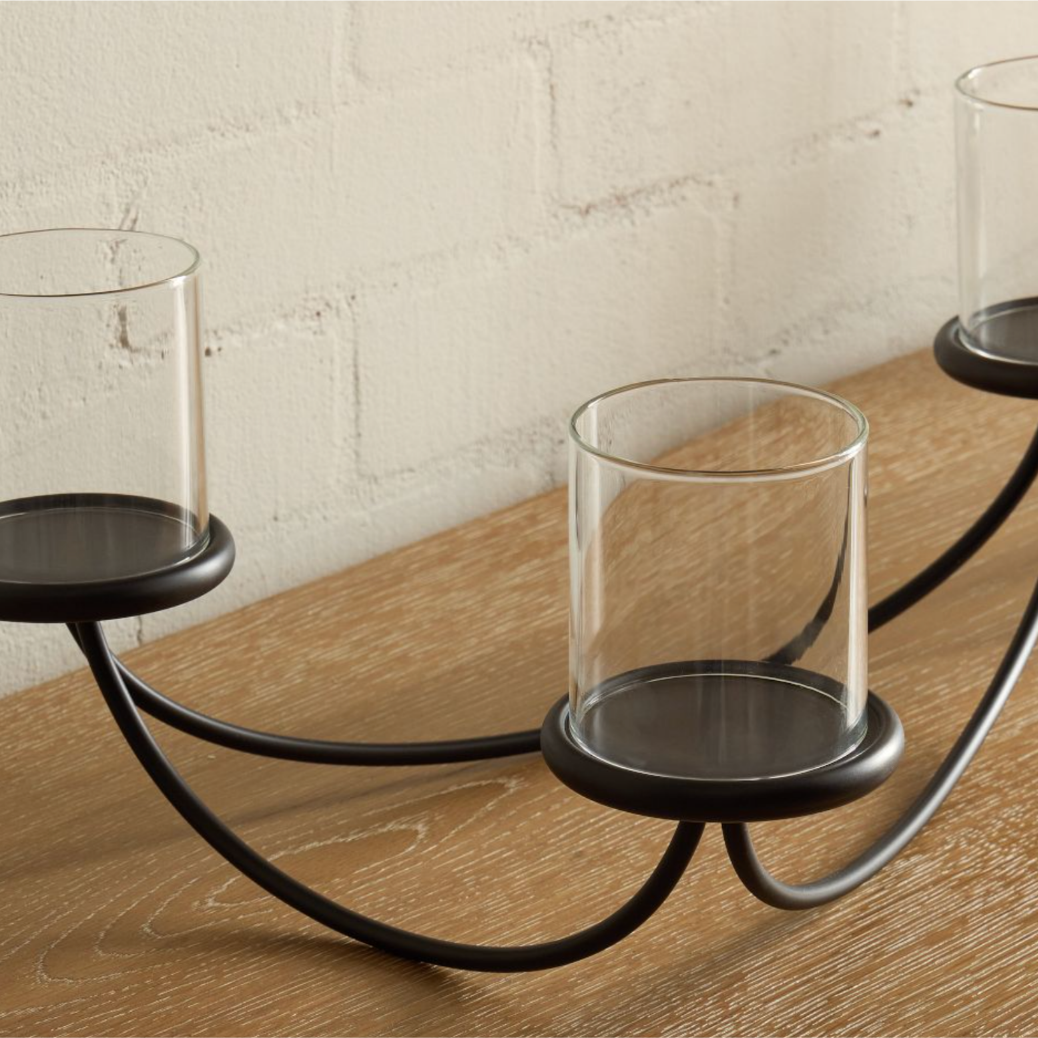 West Elm 5-Candle Curved Metal Votive Centerpiece