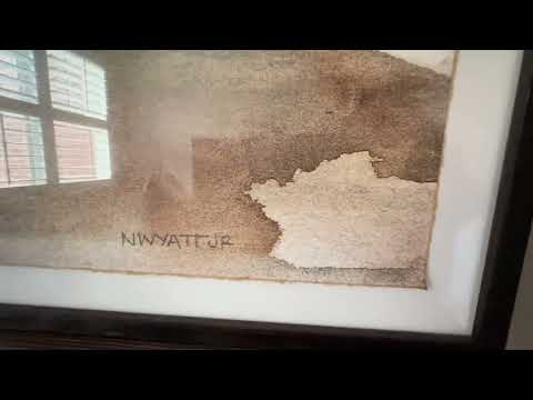 Crate & Barrel "Riverside Print" by artist Norman Wyatt Jr